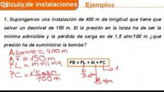 Oposiciones Bombero Cálculo de Instalaciones Hidráulicas [upl. by Kendell]