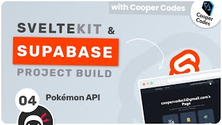 SvelteKit amp Supabase Project Build 4  Pokemon API [upl. by Evadne]