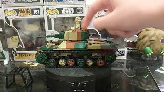 Sluban WW2 Japanese type 97 chiha tank review [upl. by Lang]