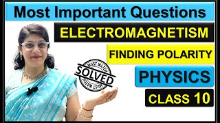 MOST IMPORTANT QUESTIONS  ELECTROMAGNETISM  CLASS 10 PHYSICS [upl. by Menken639]