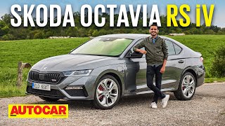 2022 Skoda Octavia RS iV review  Plugin hybrid performance  First Drive  Autocar India [upl. by Alvin879]