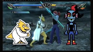 Alphys x Undyne UNDERTALE in SoulCalibur V [upl. by Alled196]