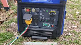 Powering my house with a 4500 watt 120v generator [upl. by Vassell]