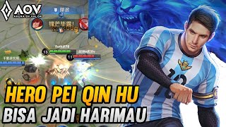 KOG  PEI QIN HU GAMEPLAY  CAN BE A TIGER  ARENA OF VALORKOG [upl. by Faso]