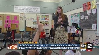 Seven Oaks Elementary School integrates arts into classroom lessons [upl. by Cassiani828]