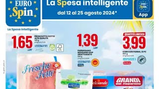 Volantino EUROSPIN 🛒 dal 12 al 25 Agosto 2024 [upl. by Oram]