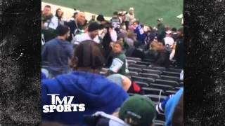 NY Jets Fan  KOS BILL FAN  In Brutal Stadium Fight  TMZ Sports [upl. by Francois]