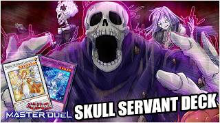 ¡TENER CARTAS EN EL DECK ES PARA PERDEDORES Skull Servant Deck  YuGiOh Master Duel [upl. by Aser239]