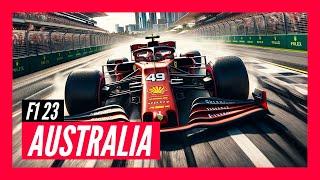 F1 23 Australia Race 🇦🇺 [upl. by Rowell186]