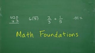 Math Foundations – Basic Math Skills every Adult should know [upl. by Alano]