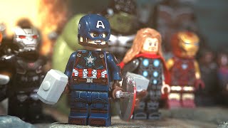 LEGO Avengers Endgame Final Battle Part 1  5 Avengers VS Thanos Army [upl. by Prestige90]