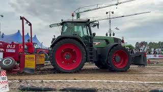 Fendt 930 tractorpulling ysselsteyn 2024 11 ton [upl. by Illek]