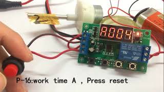 Programmable multifunctional DC 12V 4digit timer relay YYC2S Delinx [upl. by Akenaj]