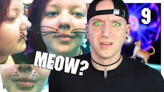 Whisker Piercings  Reacting To Instagram DMs 9  Roly Reacts [upl. by Sugna]