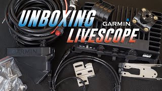 Unboxing the Garmin Panoptix Livescope GLS10 and LVS32 Bundle [upl. by Atel]