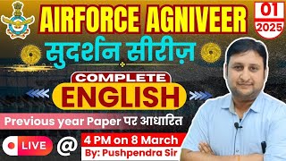 COMPLETE ENGLISH FOR AIRFORCE AGNIVEER 202425  BASED ON PREVIOUS YEAR PAPER  PARMAR DEFENCE [upl. by Ayocal]