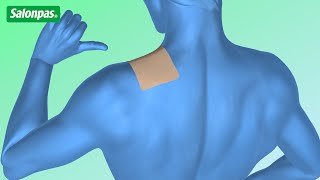 【How to apply】Salonpas Pain Relief Patch  Shoulder [upl. by Amelita]