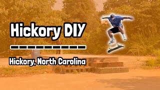 Hickory DIY Skate Park  Hickory North Carolina [upl. by Sillaw307]