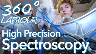 High Precision Spectroscopy  360° VR Labtour at the MPQ with Derya Taray [upl. by Dougie]