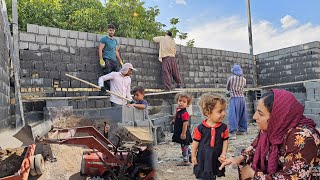 Nomadic Life Finishing the Wall and Cleaning Up Construction Waste – A Step Toward a New Home [upl. by Rodrique828]