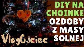 Ozdoby choinkowe ręcznie robione z masy solnej 🎄 DIY VLOG 3 vlogmas [upl. by Burack]