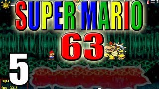 SUPER MARIO 63 🍄 5 Gumbakönig amp Bowser Castle 1 [upl. by Eahsram]