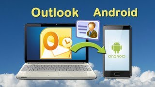 Sync Outlook Contacts How to Sync Contacts from Outlook to Android by MobileGo for Android [upl. by Lili563]