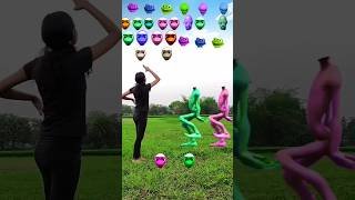 Dolunay Music  2 Alien Head Cuatting amp Matching Vfx Funny Video shortsfunny vfx [upl. by Niamrahc]