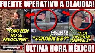 DE EMERGENCIA FUERTE OPERATIVO DE SEDENA PARA CLAUDIA quotTODO BIENquot PRI Y PAN ENLOQUECIDOS NOTICIA [upl. by Rowe815]