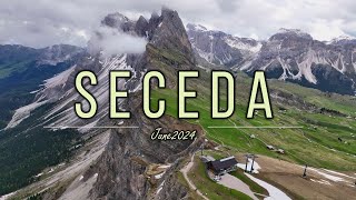 Seceda Dolomites June 2024 [upl. by Horne]