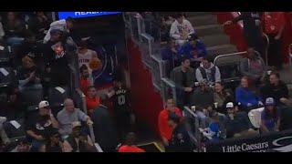 Jalen Duren gets EJECTED after receiving 2 Flagrant Fouls [upl. by Marigolda930]