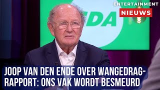 Joop van den Ende betreurt wangedragrapport quotBesmetting van ons vak [upl. by Cilo]