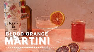 The Boozy Ginger Blood Orange Martini Recipe [upl. by Bowman]