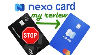 My review of the Nexo crypto Card to replace Binance crypto Card [upl. by Flyn403]