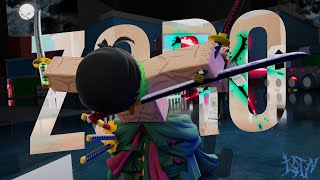 Playing MM2 as Zoro😈 Murder Mystery 2 Funny Moments [upl. by Balough]