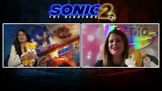 Interview with Colleen O Shaughnessey the Voice of Tails from the new film Sonic The Hedgehog 2 [upl. by Nimesay820]