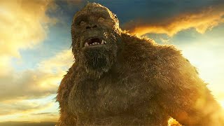 Godzilla Attacks Kong  Ocean Battle Scene  Godzilla vs Kong 2021 Movie Clip HD [upl. by Gnouv791]