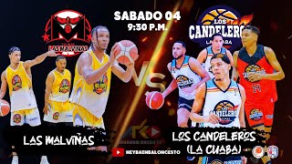 LAS MALVINAS VS LOS CANDELEROS LA CUABA Noviembre TBSNeyba2023 Copa OLFANNY MENDEZ [upl. by Barnard]