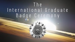 IMS Badge Ceremony 2020 [upl. by Taylor224]