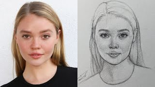 The Loomis Method Draw Better Portraits Faster drawingtutorial20 [upl. by Auqenaj82]