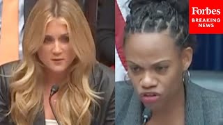 SHOCK MOMENT Riley Gaines Calls Summer Lee A Misogynist To Her Face—Then Gaines Responds [upl. by Euv819]