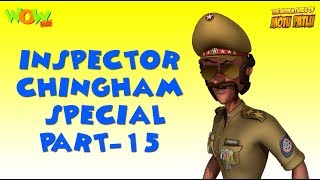 Inspector Chingam Special  Part 15  Motu Patlu Compilation As seen on Nickelodeon [upl. by Hambley371]