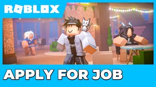 How To Apply For Frappe Job In Roblox Quick amp Easy [upl. by Pelson]