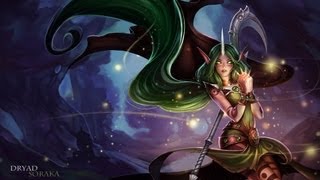 Dryad Soraka Skin Spotlight Model Update [upl. by Danit151]