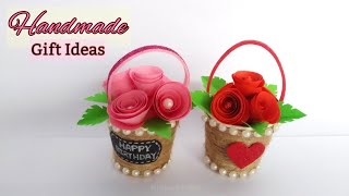 Birthday Gift Ideas  Mom Birthday Gift Ideas Simple  Easy Flower Bouquet  Gift Ideas [upl. by Llerrod36]