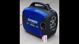 A iPower Yamaha Powered SC2000i 2000 Watt Inverter Generator Quick Review [upl. by Rosalyn688]