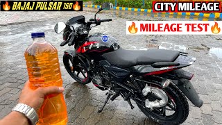 New 2023 Model Bajaj Pulsar 150 E20 Model  1 Litre Mileage Test  its Shocking [upl. by Jaimie]