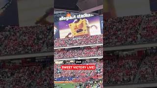 SpongeBob performs “Sweet Victory” LIVE at the Super Bowl [upl. by Nesnah]