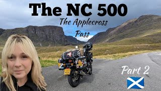 The NC500  Applecross Pass on Roger the Royal Enfield Himalayan  Part 2 [upl. by Cinda]