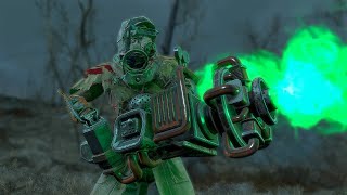 NEW Gatling Plasma quotTetryon Acceleratorquot Fallout 4 Mods [upl. by Wie]